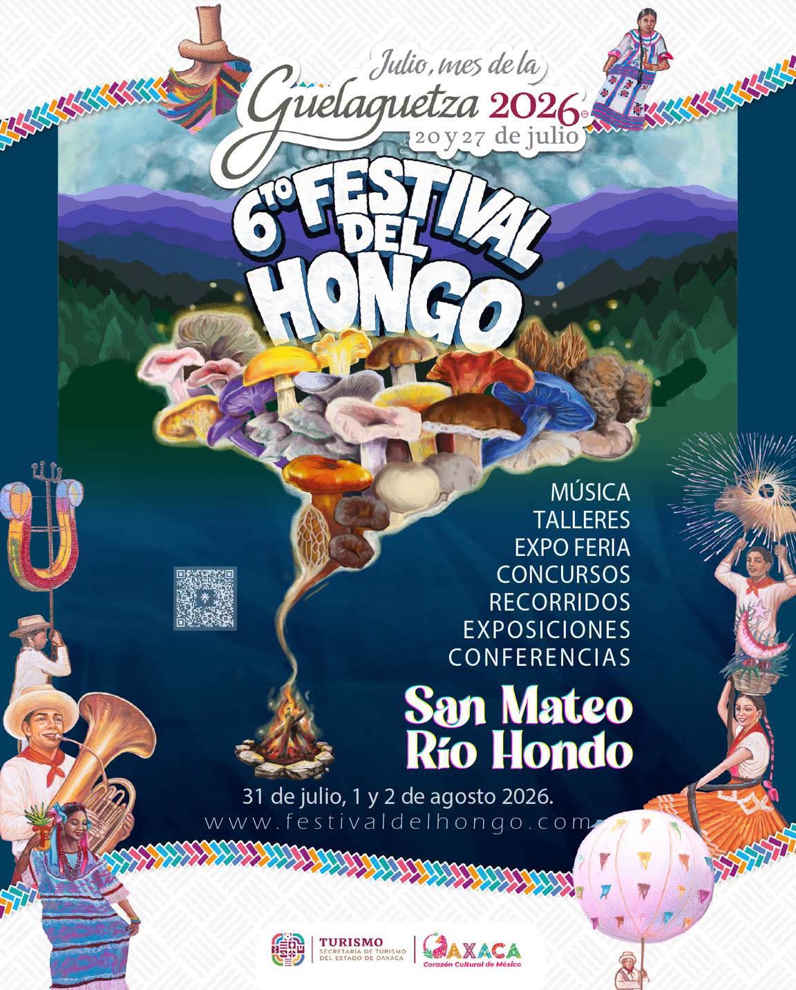 6° Festival del Hongo Sierra Sur en San Mateo Río Hondo
