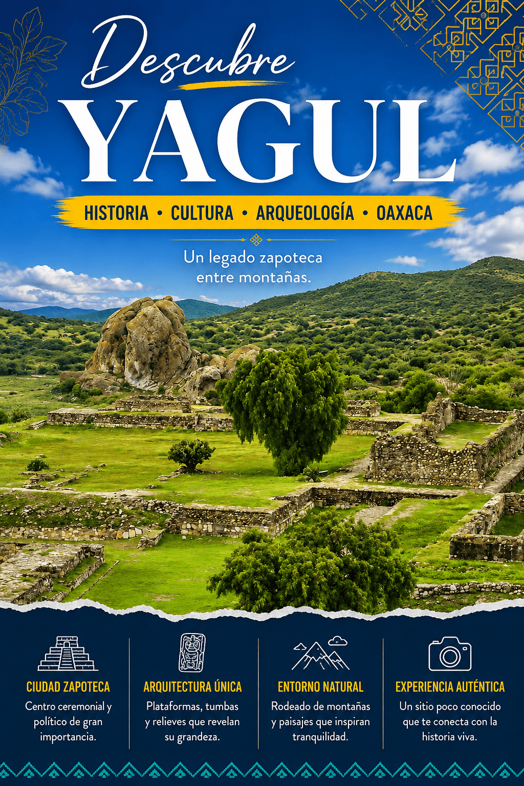 Video de Zona Arqueológica de Yagul